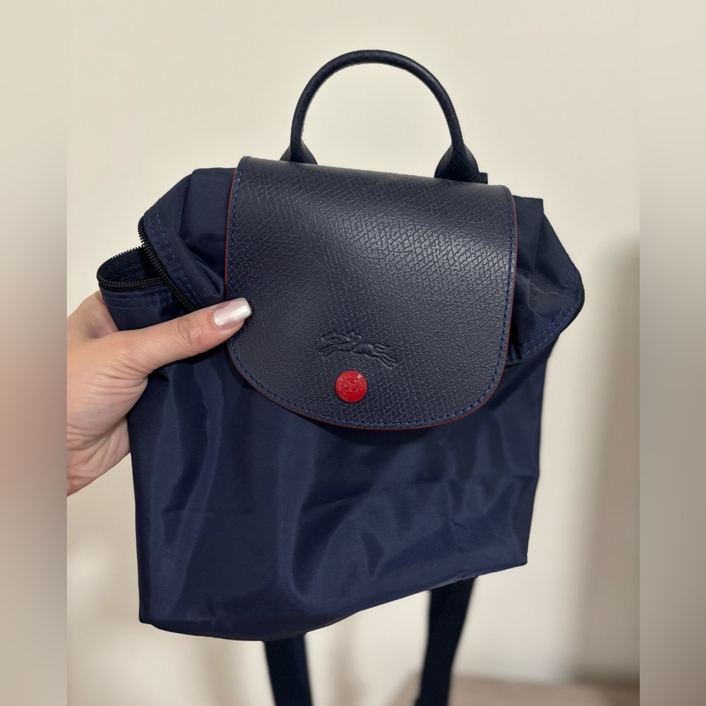 Navy Blue Longchamp Mini backpack